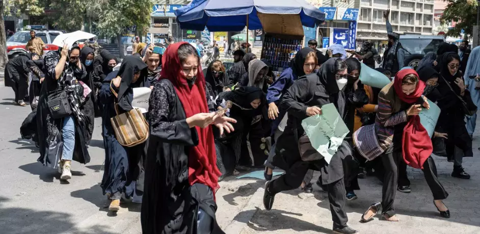 Two journalists detained, beaten up for covering womens rights protests in Kabul